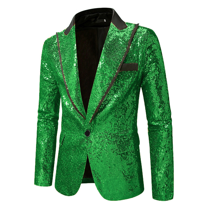 Herren Pailletten Blazer im eleganten Schnitt Echoarchiv