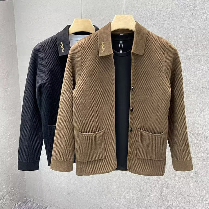 Damen Moderne Strickjacke mit strukturiertem Design Echoarchiv
