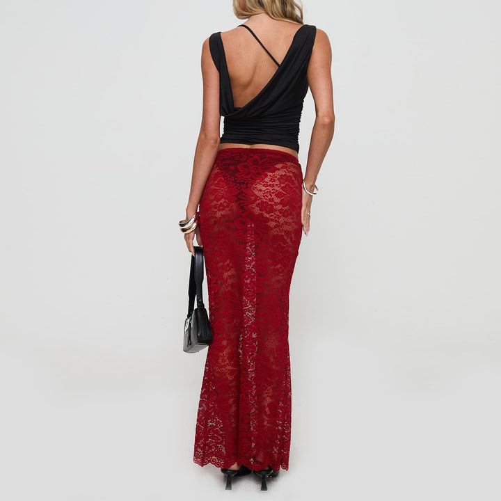 Damen Spitzen Saum Rock Echo Archiv