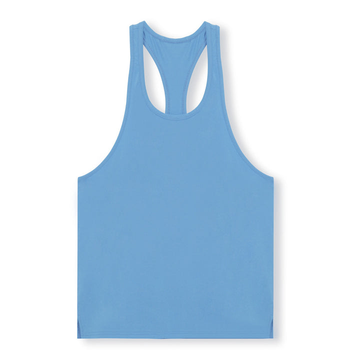 Herren Muskelshirt mit Racerback-Schnitt und atmungsaktivem Material Echoarchiv