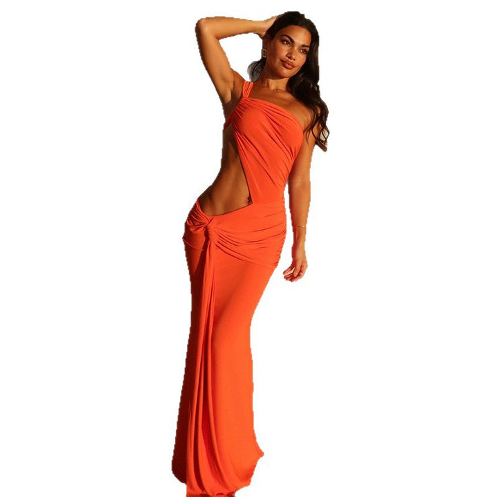 Damen Elegantes Minikleid mit seitlichem Cut-Out und raffinierten Raffung Echo Archiv