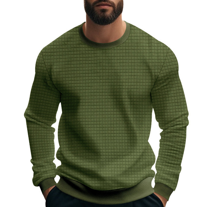 Herren Stylischer Sweatshirt mit modernem Muster Echoarchiv