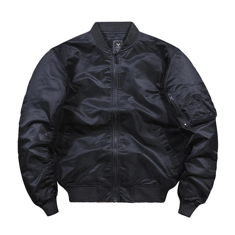 Herren Camouflage-Bomberjacke im Fliegerstil mit Mehrfach-Taschen und Strickbündchen Echoarchiv