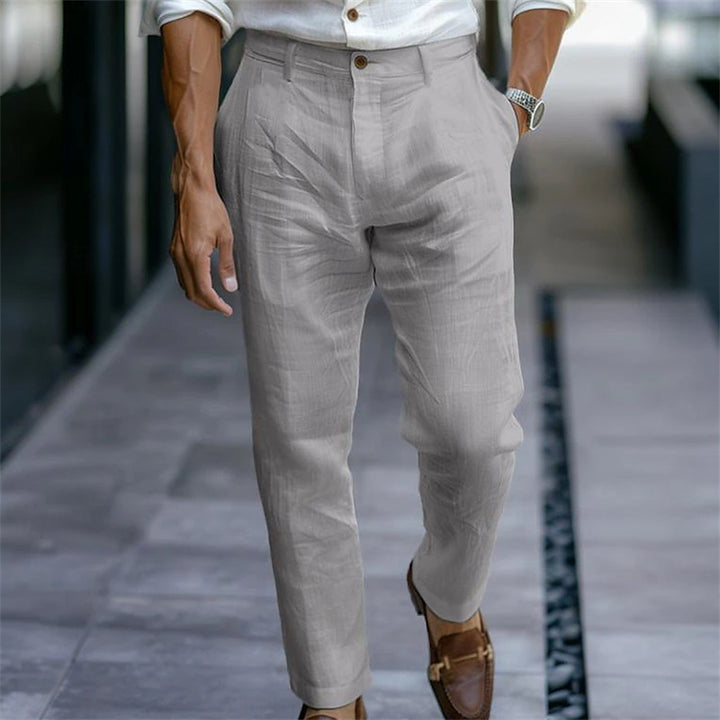 Herren Elegante Anzughose mit passgenauem Schnitt und hochwertigem Stoff Echoarchiv