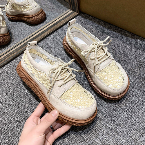 Damen Komfortable Freizeit Sneakers mit atmungsaktiver Oberflächenstruktur Echo Archiv