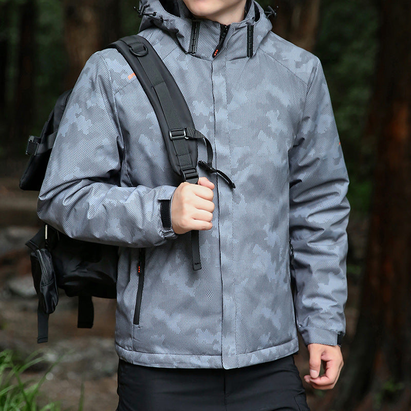 Herren Wasserdichte Outdoor-Jacke Echo Archiv