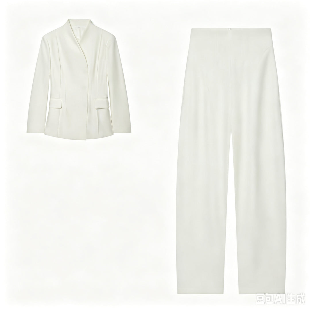 Damen Longblazer mit verdeckter Knopfleiste und Pattentaschen Echo Archiv
