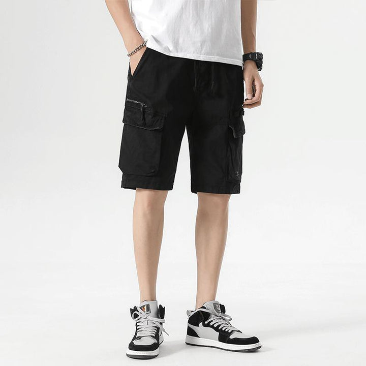 Herren Cargoshorts mit praktischen Taschen und elastischem Bund Echoarchiv