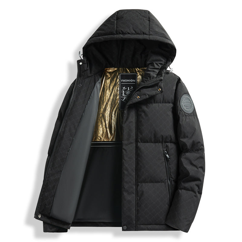 Herren Isolierte Winterjacke mit hochmodernem Innendesign Echoarchiv