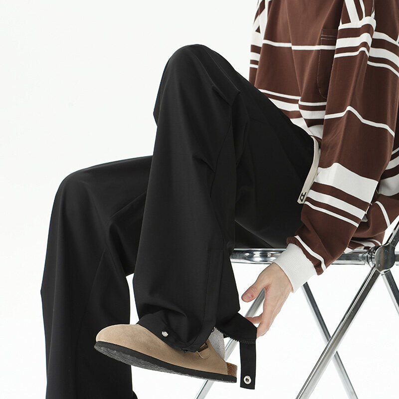 Damen Weite Cargo-Loungehose mit elastischem Bund, Tunnelzug und verstellbarem Saum Echo Archiv