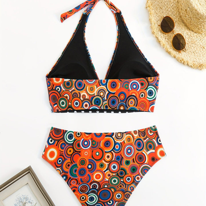 Damen Triangel-Bikini mit modischem Punkten-Design Echo Archiv