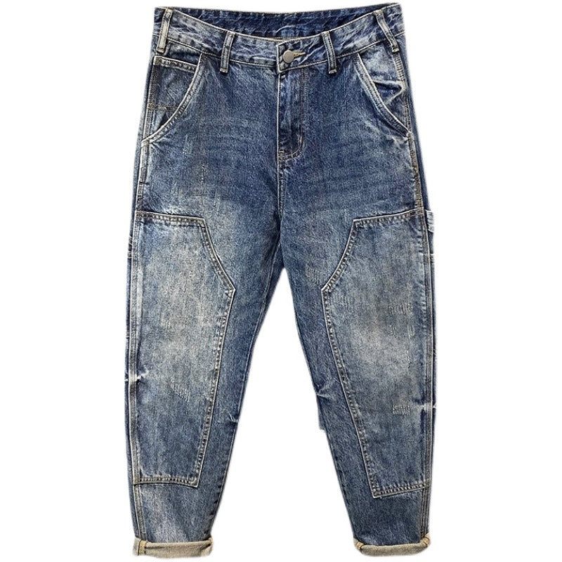 Herren Lässige Baggy Jeans Echoarchiv
