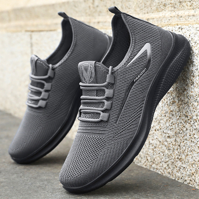 Herren nan atmungsaktive Strick-Sneaker mit sockenähnlichem Schaft und flexibler Komfortlaufsohle Echo Archiv