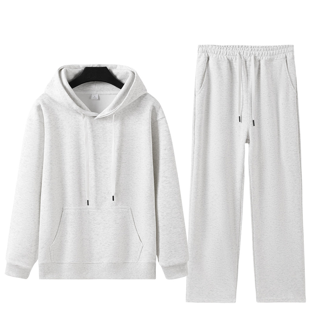 Damen Sportlicher Kapuzenpullover und Jogginghose Set