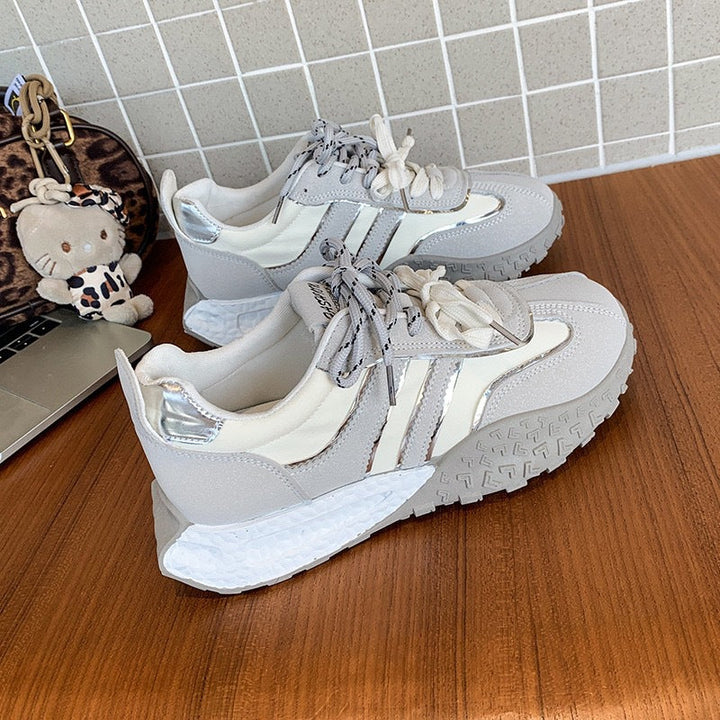 Damen Chunky Sneaker mit rutschfester Sohle und atmungsaktivem Obermaterial Echo Archiv