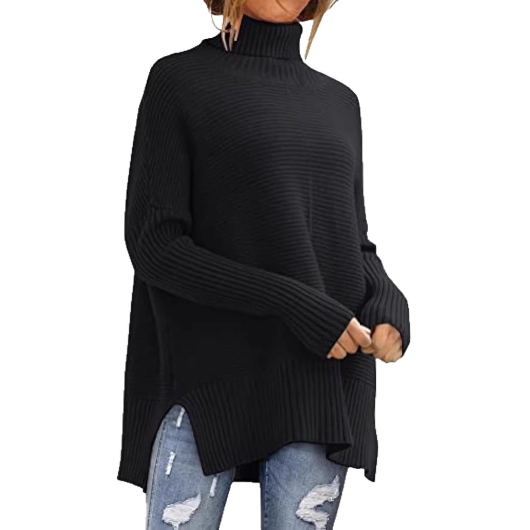 Damen Gemütlicher Rollkragenpullover Echo Archiv
