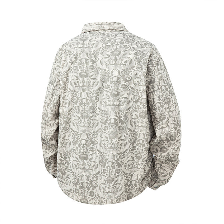Damen Modische Overshirt Jacke Echo Archiv