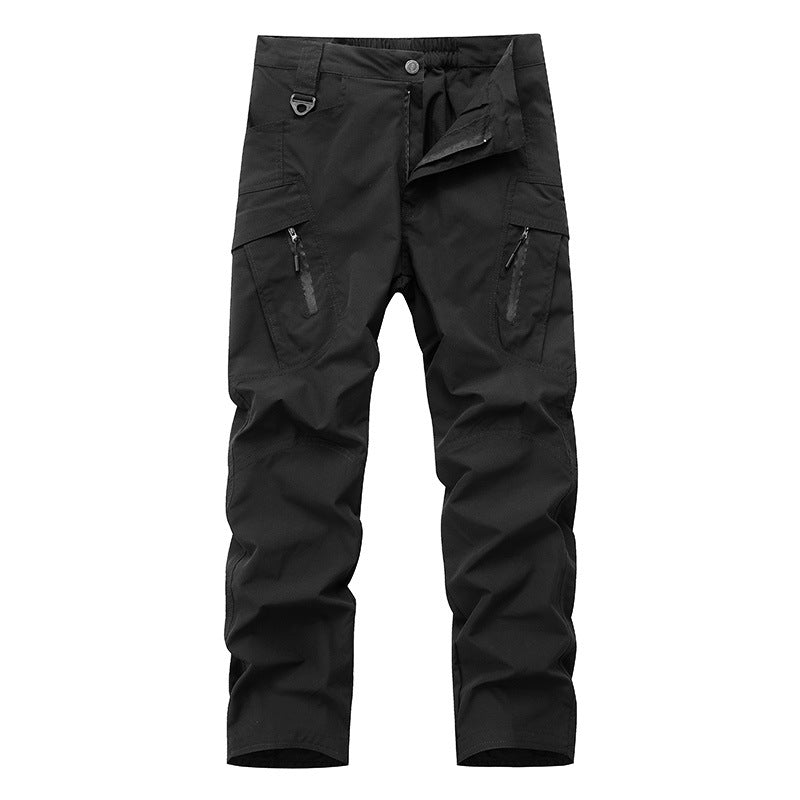 Herren Technische Trekkinghose mit wasserabweisender Oberfläche, ergonomischen Knieabnähern und Multifachtaschen Echo Archiv