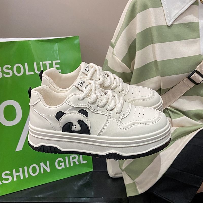 Damen Modische Sneaker mit Pandadesign Echo Archiv