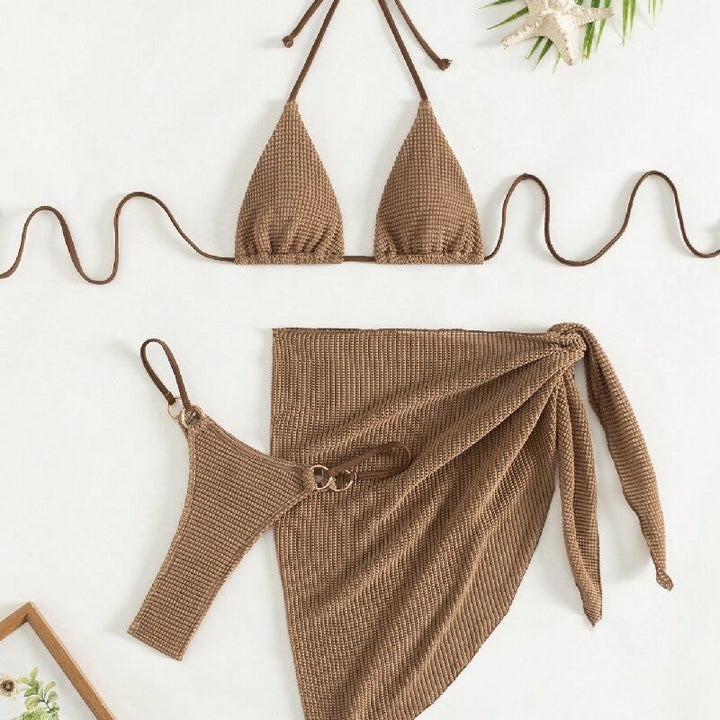 Damen Triangel-Bikini mit Wickelrock Echo Archiv