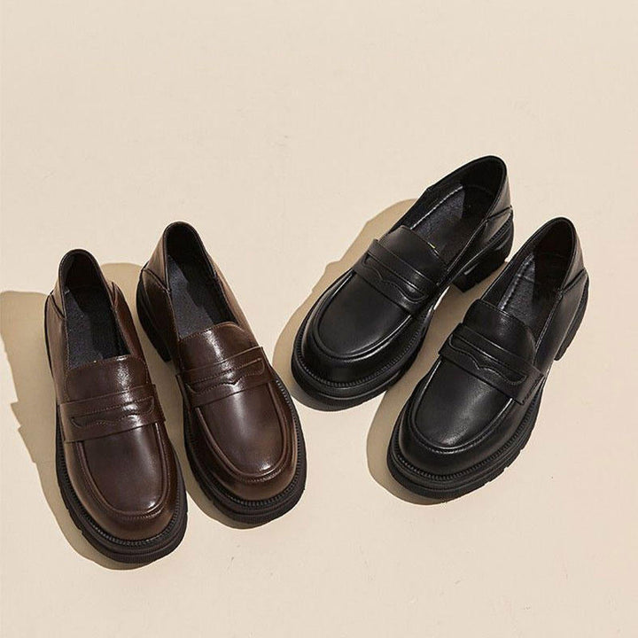 Damen Elegante und bequeme Loafer von hochwertigem Leder Echoarchiv
