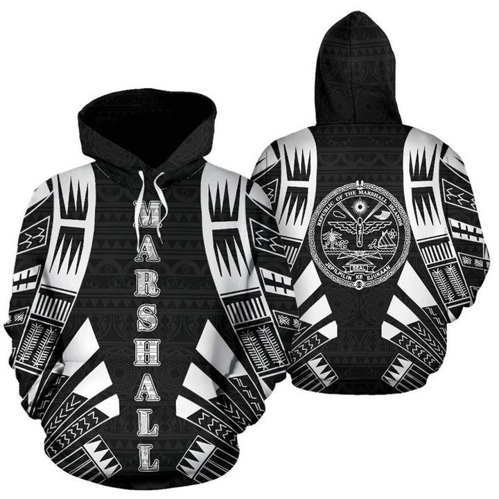 Damen Kreativer Kapuzenpullover mit auffälligem grafischen Design Echoarchiv
