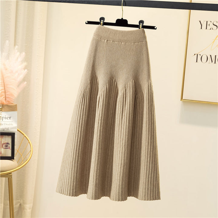 Damen Eleganter, weicher Plisseerock Echo Archiv