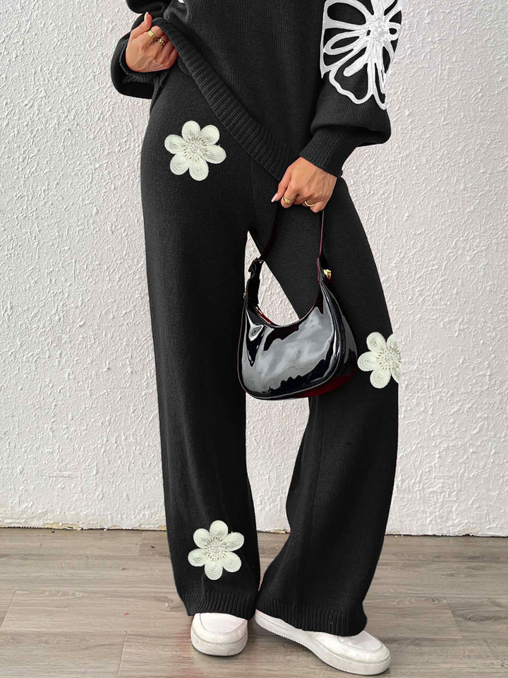 Damen Weite Strickhose Echo Archiv