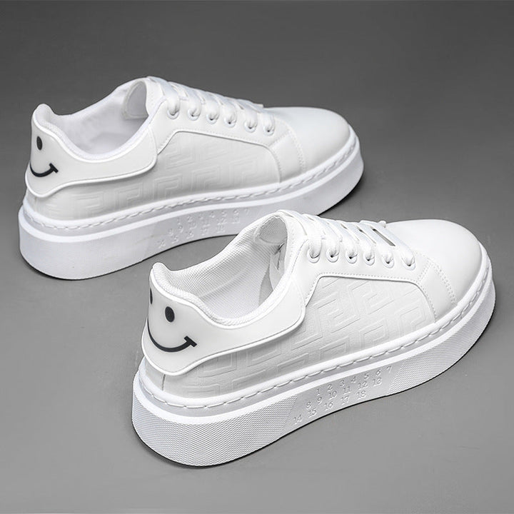 Damen Hochwertige Plateau-Sneaker mit strukturiertem Obermaterial Echo Archiv
