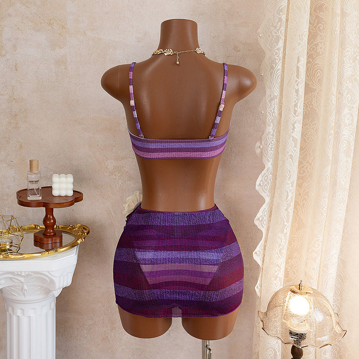 Damen Bandeau-Bikini mit raffiniertem Wickelrock Echo Archiv