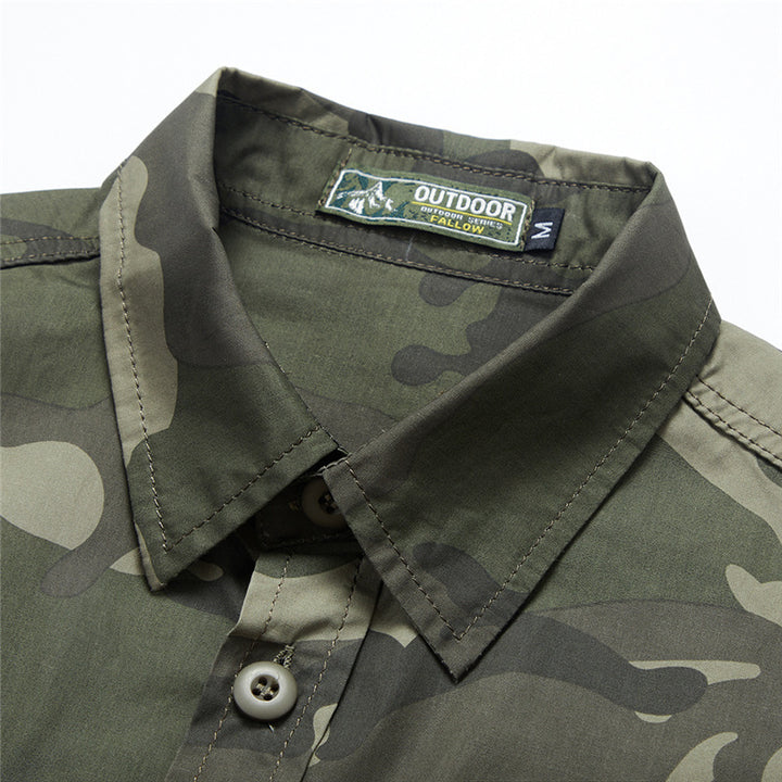Herren Feldjacke im Camouflage-Stil Echo Archiv