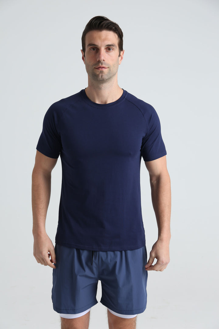 Herren leichtes Funktionsshirt mit elastischem Schnitt Echoarchiv