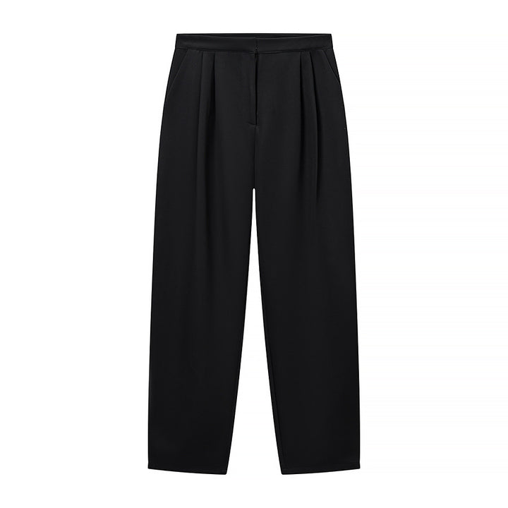 Damen taillierte kurze Mandarinjacke mit Stehkragen und dekorativen Knotenverschlüssen – Célinea