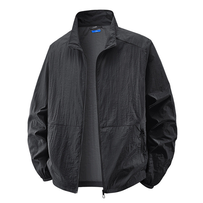 Herren Leichte Übergangsjacke mit praktischem Windschutz Echo Archiv 1787797861
