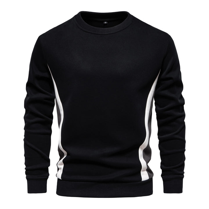 Herren Freizeit-Sweatshirt mit modernem Farbblockdesign Echoarchiv
