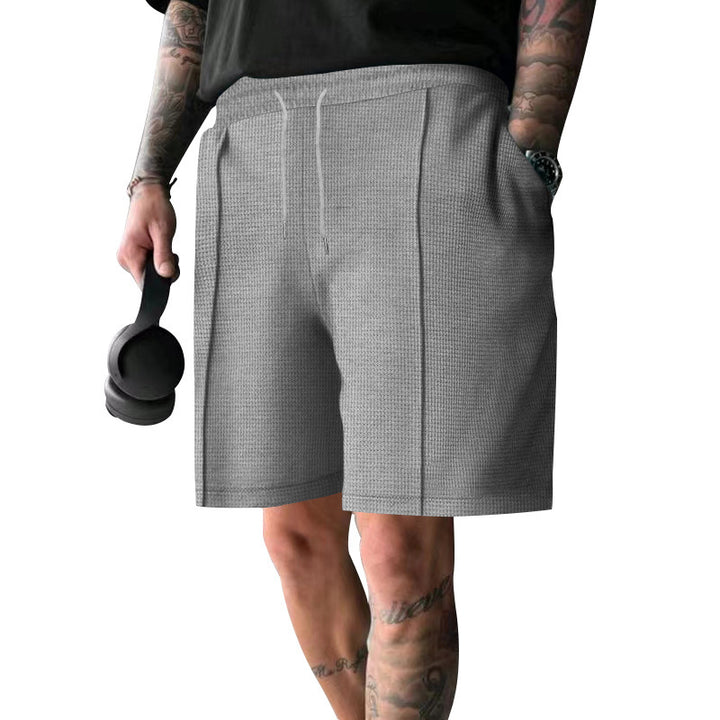 Herren atmungsaktive Fitness-Shorts mit elastischem Bund und Seitentaschen Echoarchiv