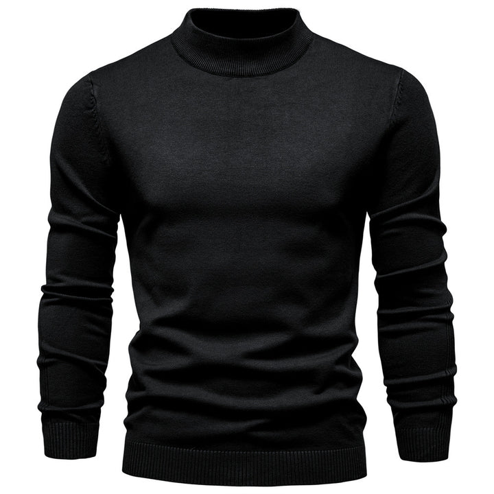 Herren Rollkragenpullover aus weichem Strickmaterial mit feiner Rippstruktur Echoarchiv