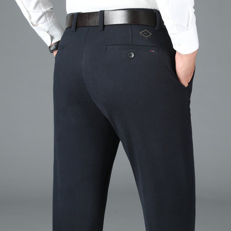 Herren Elegante Business-Hose aus feiner Baumwolle Echoarchiv