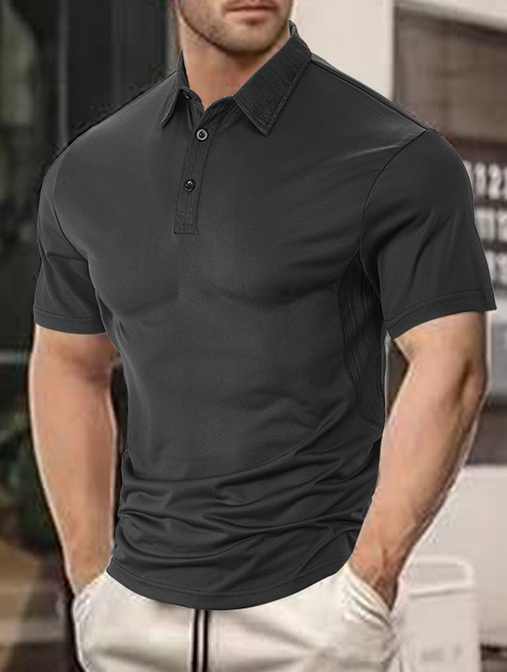Herren Sportliches Poloshirt mit funktionalem Design Echoarchiv