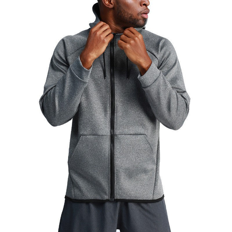 Herren Sportjacke mit Kapuze und praktischen Taschen Echoarchiv