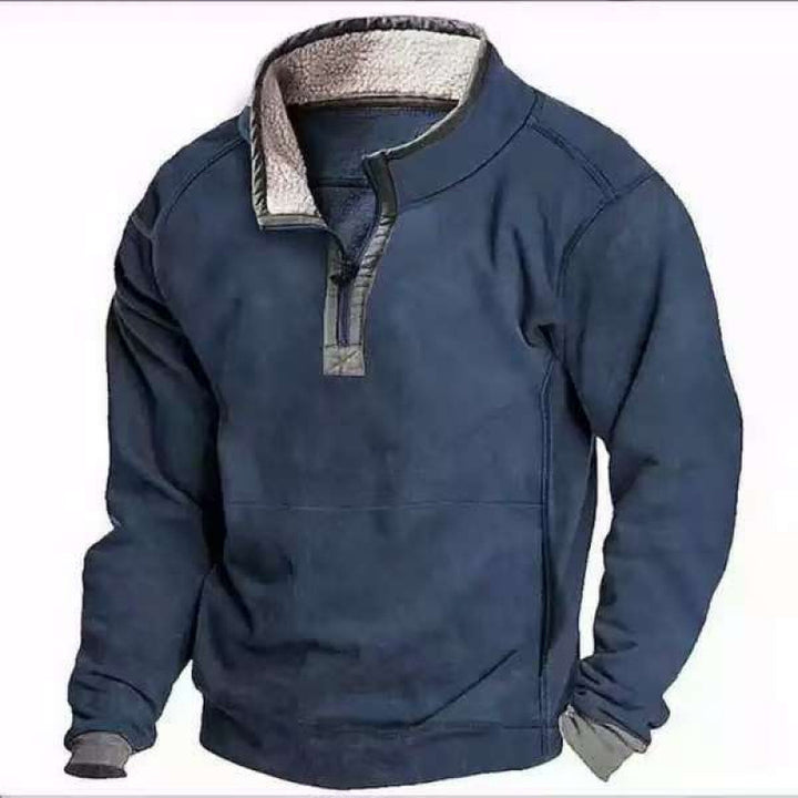Herren Modischer Hoodie mit Kapuze und maritimem Druck Echoarchiv