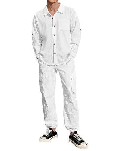 Herren lässiges Outfit-Set Echoarchiv