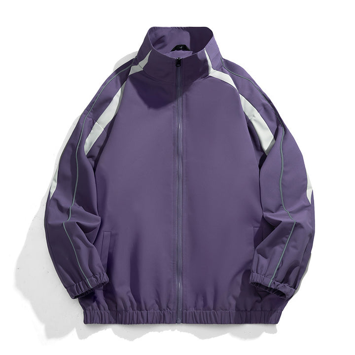 Damen Sportliche Windbreaker-Jacke Echoarchiv