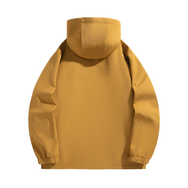 Herren Leichte Softshell‑Kapuzenjacke mit wasserabweisender Membran und Brusttasche Echo Archiv
