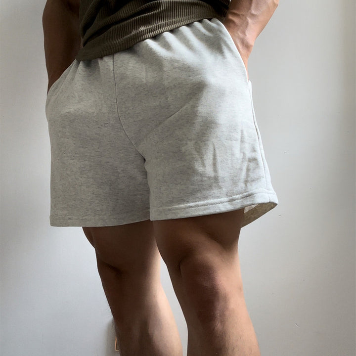 Herren lässige Jogging-Shorts aus weichem Baumwollmischgewebe Echoarchiv