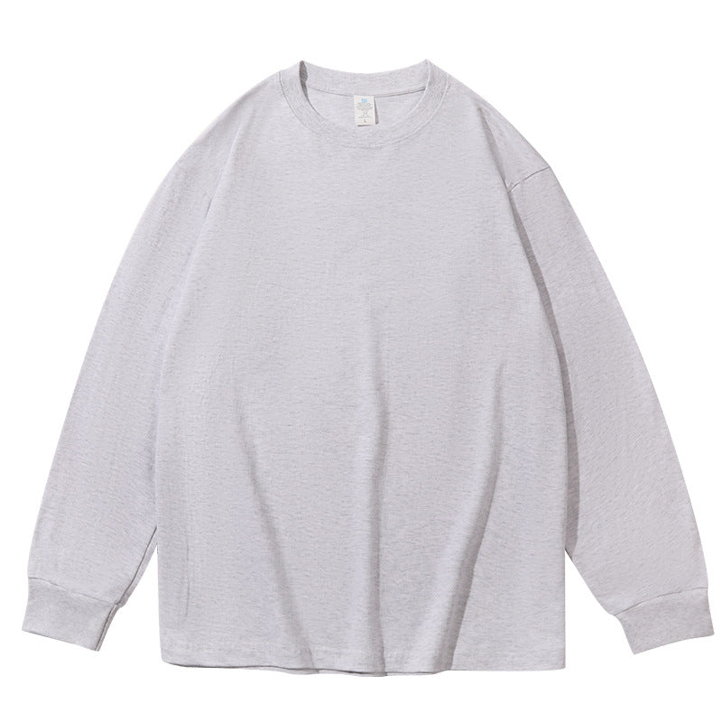 Unisex Oversize-Langarm-Sweatshirt mit Rundhalsausschnitt und gerippten Bündchen Echoarchiv