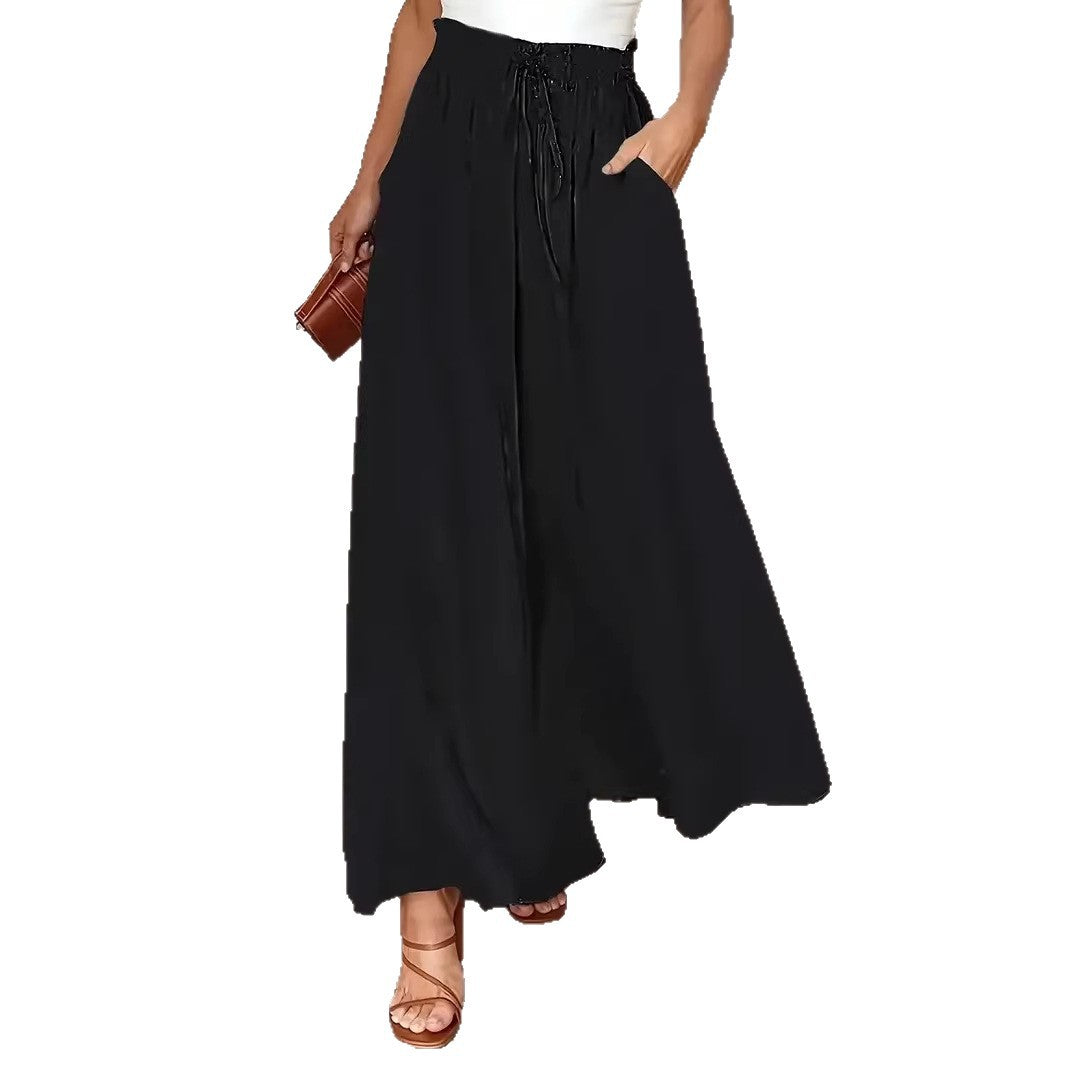 Damen Palazzo-Hosen mit elastischem Bund und praktischen Taschen Echo Archiv