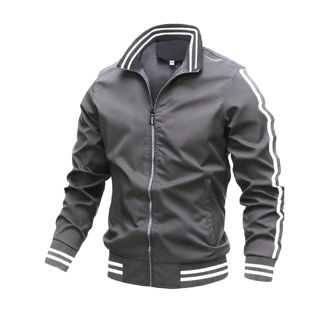 Herren Modische Bomberjacke Echo Archiv