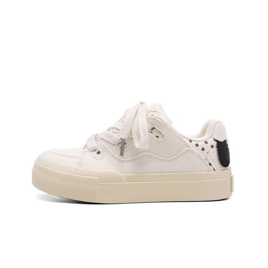 Damen Komfortable Sneakers mit dickem Plateau und verspieltem Schnürsystem Echo Archiv