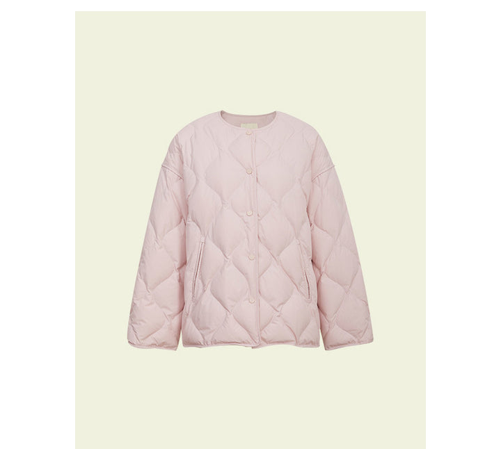 Damen Modische lange Daunenjacke Echoarchiv